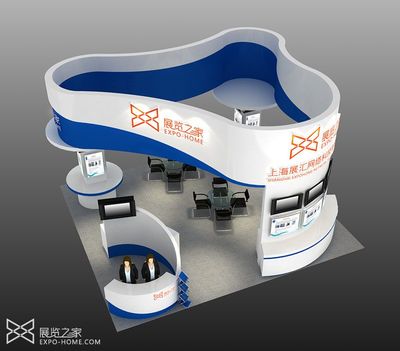 木结构涂料展台设计 多行业通用型造型与产品展示策略